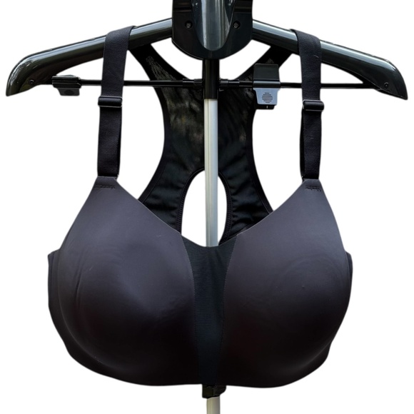 Nike Black Dri-Fit Rival High Support Underwire Sports Bra Plus 44DD BQ4128-010 - Picture 1 of 7